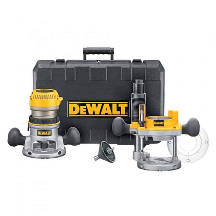 DEWALT DW618PK Plunge and Fixed-Base Router Kit