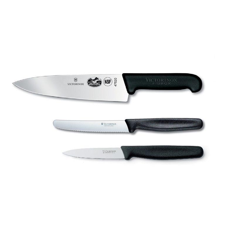 Victorinox Fibrox 3-Piece Knife Set