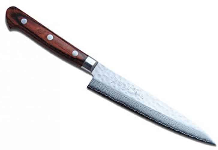 Yoshihiro Cutlery Hammered Damascus Knife