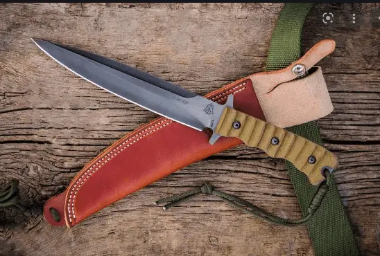 Tops Wild Pig Hunter - best knife for stabbing hogs